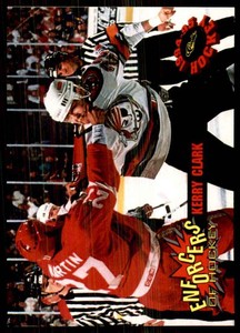 1994-95 Classic Enforcers Kerry Clark #E7