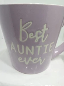 BEST AUNTIE EVER MUG. BEST AUNTIE COFFEE MUG. MUG. AUNTIE LOVE MUG. B338 - Picture 1 of 15