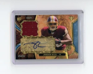 2013 Topps Triple Threads Jordan Reed Sapphire Rookie Patch Auto /10 RPA (P) - Picture 1 of 2