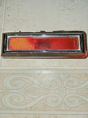 原始设备制造商原装 1970 雪佛兰 Nova 后标记灯镜头 #1 — 第 1/4 张图片