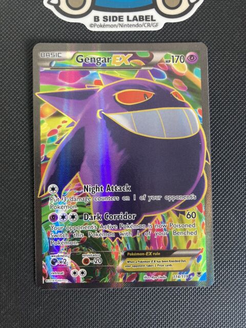 Auction Prices Realized Tcg Cards 2014 Pokemon XY Phantom Forces M Gengar EX  ULTRA RARE