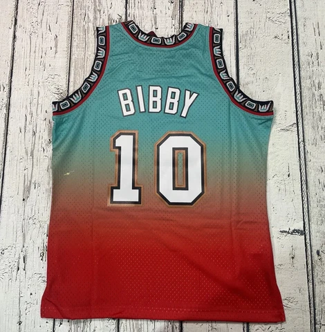 Mitchell & Ness Mike Bibby Vancouver Grizzlies Swingman Jersey Size L Fadeaway Cover