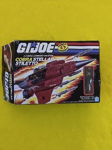 GI Joe Cobra Stellar Stiletto MIB Never Assembled 1988