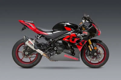 Silenciador de escape inoxidable antideslizante YOSHIMURA Suzuki GSX-R1000 2017-2024 AT2 Foto 1 de 4