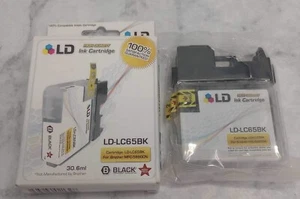 LD LC65BK Black Ink Cartridge for Brother MFC-5890CN MFC-6490CW Use By 01 2016 - Picture 1 of 7