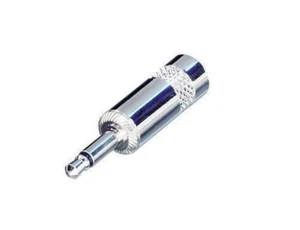 Genuine Neutrik/Rean NYS226 TS Mono Mini Male Plug Nickel/Silver 3.5 mm (1/8") - Picture 1 of 1
