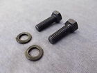 Ford Essex & Kent H/T Self-Colour Black Thermostat Housing Hex Bolts & Washers