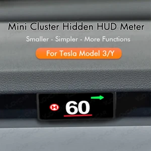 Fits TESLA Model 3 Y Smart Speed Air Vent Dashboard Hidden HUD Cluster Battery - Picture 1 of 5