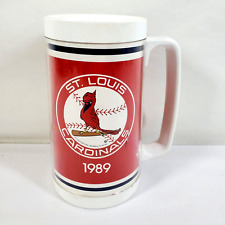 Vintage 1989 St Louis Cardinals Baseball / Bud Light Insulated Thermo Mug