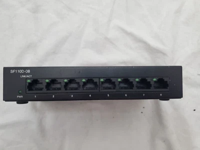 Cisco SF110D-08. 110 Series 8-Port Version 1 - Image 1 of 2