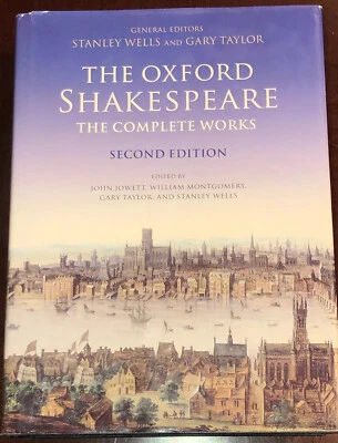 The Oxford Shakespeare The Complite Works 2nd  Edition By S Wells & G Taylor P/O - Image 1 of 4