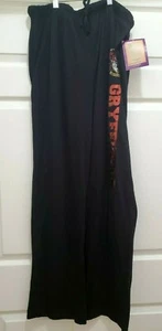 Harry Potter Mens L Hogwarts Gryffindor Spellout Lounge Pajama Pants Black - Bild 1 von 10