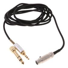 Headphones Gaming Cable Audio Cord Extension 2m for AKG Q701 K702 K267 K712 K141