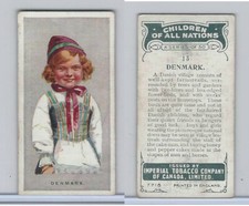 C6 Imperial Tobacco, Children Of All Nations, 1924, #13 Denmark