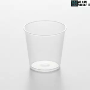 Disposable Plastic Shooter Shot Glasses 25ml CE Reusable Cups for Bars Events - Foto 1 di 21