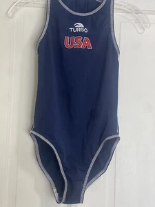 NWTS Women’s USA Turbo One Piece Size Large Swimsuit - Picture 1 of 8