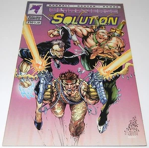 (2) MALIBU COMICS ULTRAVERSE THE SOLUTION #14 ~ UNREAD - Picture 1 of 4
