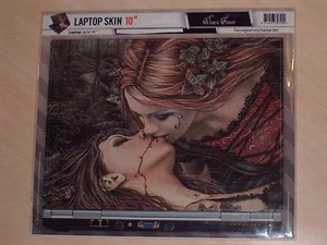 LAPTOP Skin@VICTORIA FRANCES KISS@10 inch self adhesive ARTISTIC NETBOOK Sticker - Picture 1 of 1