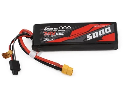 Gens Ace 502S60X6GT G-Tech Smart 2S LiPo Battery 50C with XT60 Connector - Image 1 of 4
