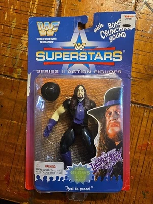Figura de acción WWF Superstars Undertaker Serie II 1996 Jakks Titan Sports Nueva Foto 1 de 4