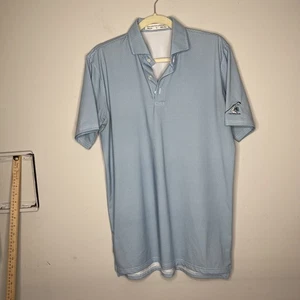 Holderness & Bourne Hemd Herren mittelblau Patton Polo Golf Stretch bestickt - Bild 1 von 9