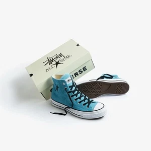 Mandril Stussy x Converse 70 High Sky Blue UK6,7,8,9,10 A07663C precio de venta sugerido por el fabricante: 120 GBP - Imagen 1 de 10