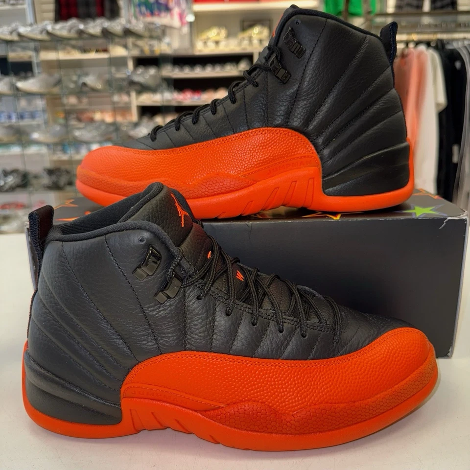 Air Jordan 12 Retro Naranja Brillante - Talla 11.5W/10M - CON CAJA Foto 1 de 4