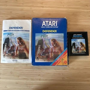 Defender Atari 2600 CIB Complete w/Original Box & Manual (TESTED/WORKING) - Imagen 1 de 6