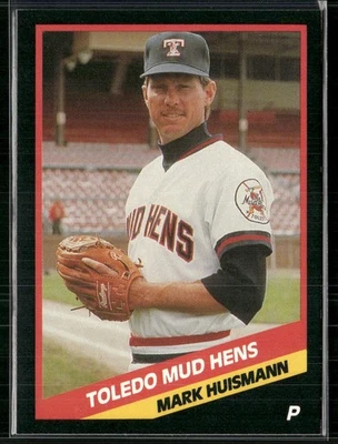 Mark Huismann 1988 Toledo Mud Hens Team Set Card - Image 1 of 2