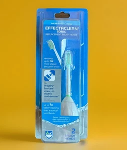 Rite Aid Effectaclean Testine di Ricambio Soniche per Spazzole - 2 ct - Foto 1 di 4