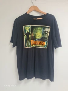 GILDAN UNIVERSAL PICTURES T SHIRT FRANKENSTEIN - SCHWARZ, GR. XL - Bild 1 von 10