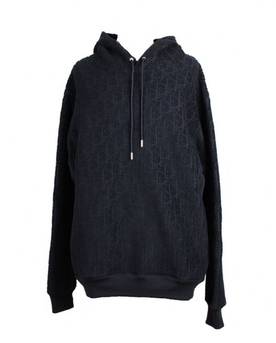 Felpa con cappuccio Dior Oblique Jacquard Terry 3XL 71084498