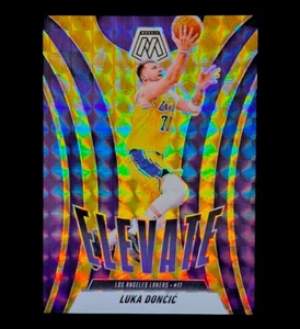 LUKA DONCIC GOLD REFRACTOR PRIZM RARE HOLO MOSAIC /99 2024-25 Color Match LAKERS - Bild 1 von 6
