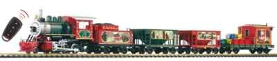 PIKO G Scale Train~ Christmas Freight Starter Set w/Analog Sound & Smoke ~ 38123 - Image 1 of 2