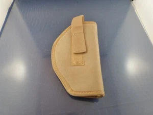 TAN NYLON RIGHT HIP OPEN HOLSTER - Picture 1 of 3