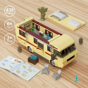 Building Blocks Bricks Set Van Motorhome Rv Car Model Kit Toys Kids Gift - Picture 1 of 6