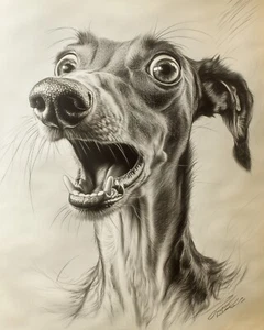 Diverse 8x10 Pawsome Pooches Dog Art Prints Canine Fine Art  580435808 - Picture 1 of 1