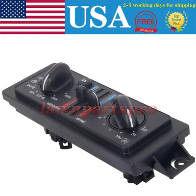 Heater A/C Dash Control w/Dual Air For 2000-2005 Buick Century Regal 3.1L 3.8L V - Image 1 of 4