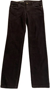 Kut From The Kloth Diana Skinny Fit Brown Corduroy Straight Leg Pants Women’s 6 - Picture 1 of 13
