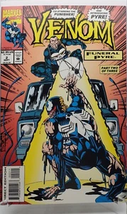 Venom #2 Funeral Pyre (1993), Punisher, Introducing Pyre! NM/Mint - Picture 1 of 8