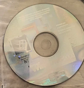 Microsoft Windows 2000 Server 1 - 4 Processori OEM CD ITA Genuine Originale - Imagen 1 de 1