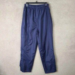 Coleman pants Mens Medium Blue Nylon Cargo Mesh Lined Drawstring Snap Ankle - Picture 1 of 10