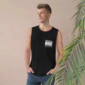 Beef Baits fishing Australia singlet original design Unisex Barnard Tank - Picture 1 of 8