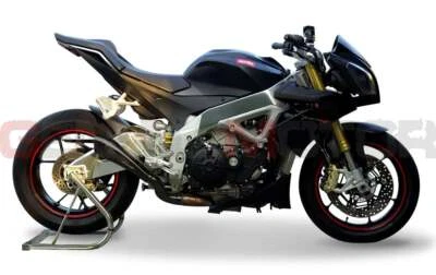 Exhaust HpCorse Hydroform Black Aprilia Tuono V4R 2011 > 2015 - Image 1 of 3