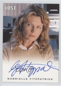 2010 Rittenhouse LOST: Archives Auto Gabrielle Fitzpatrick as Lindsey Auto g1c
