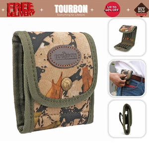 Tourbon Rifle Cartridges Carry Case Ammo Pouch 410G 45-70 Ammunition Belt Holder - Picture 1 of 24