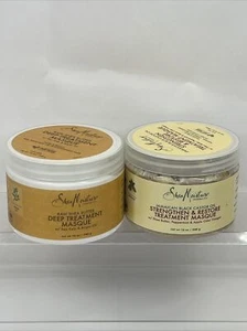 (2) Jamaican Black Castor Oil, Strengthen & Restore Deep Treatment Masque 12oz - Picture 1 of 6