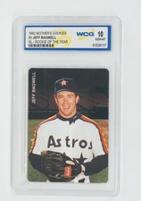 GRADED 💎GEM MINT 10 SP 1992 Mother's Cookies Jeff Bagwell #3 HOUSTON ASTROS RC
