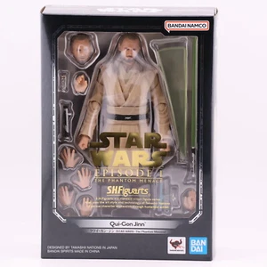 S.H.Figuarts Qui-Gon Jinn (STAR WARS: The Phantom Menace)  150mm Bandai NEW JP - Picture 1 of 9
