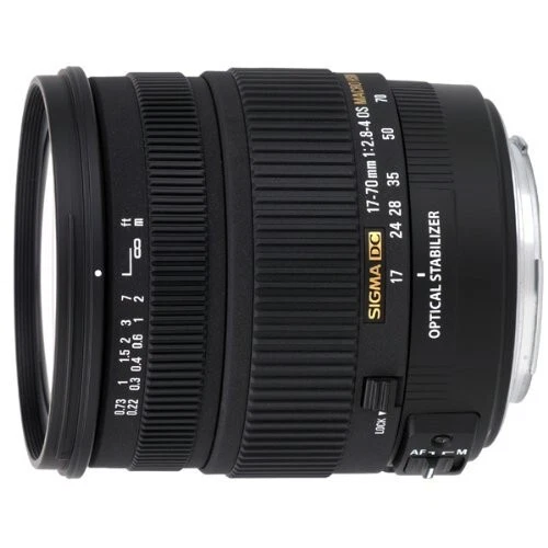USED Sigma DC 17-70mm f/2.8-4 OS HSM DC Lens For Canon FREESHIPPING - Image 1 of 1